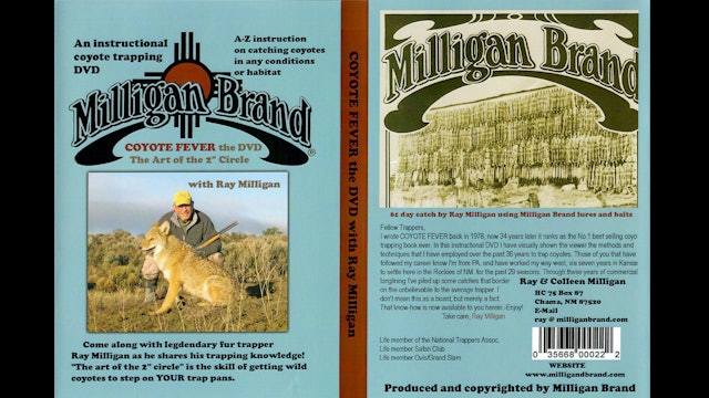 Trailer; Milligan Brand Coyote Fever