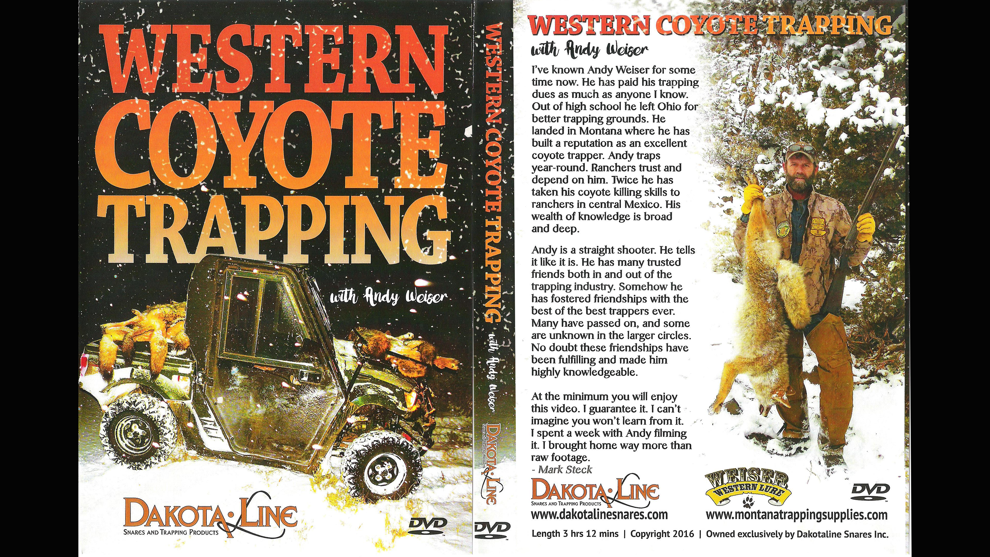 Trailer: Western Coyote Trapping_Andy Weiser