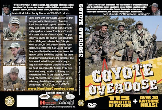 Coyote Overdose DVD