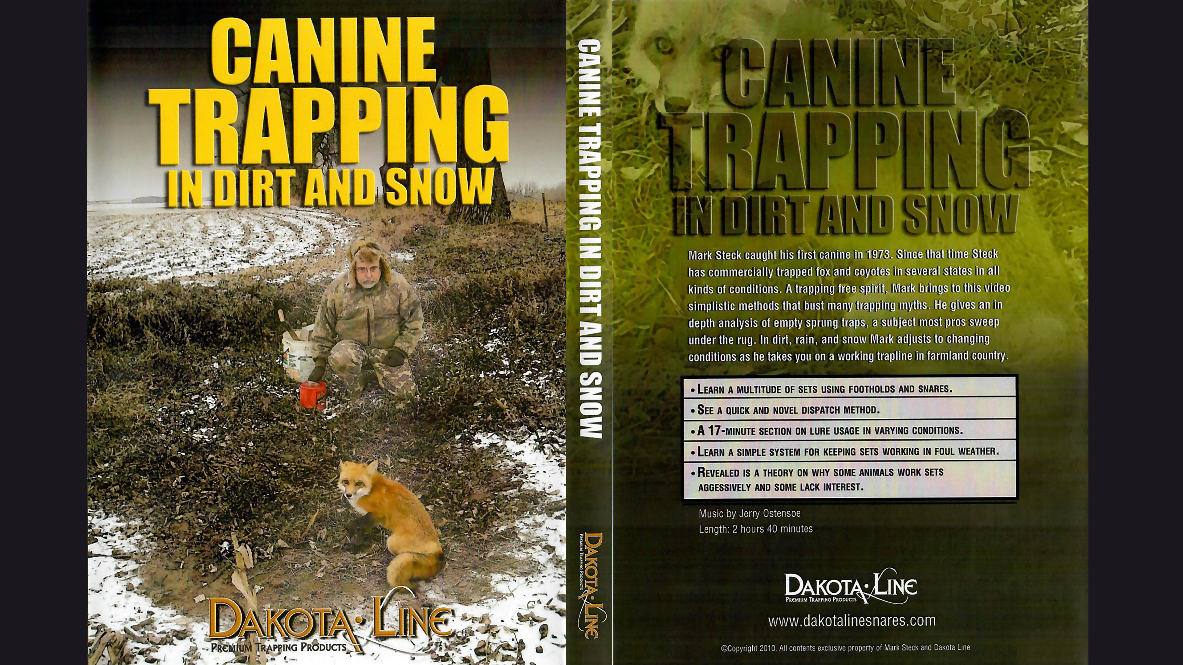Trailer: Canine Trapping In Dirt & Snow with Mark Steck