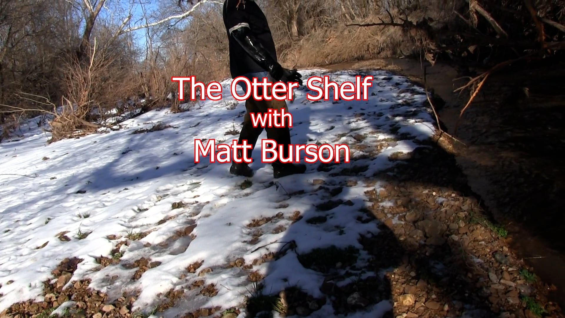 Otter shelf, with Matt Burson