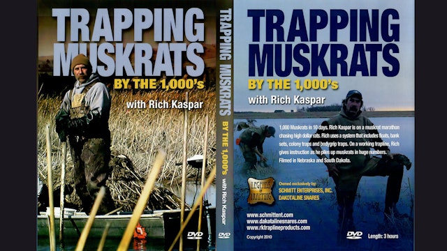 Trailer: Trapping Muskrats By The 1000s with Rich Kaspar