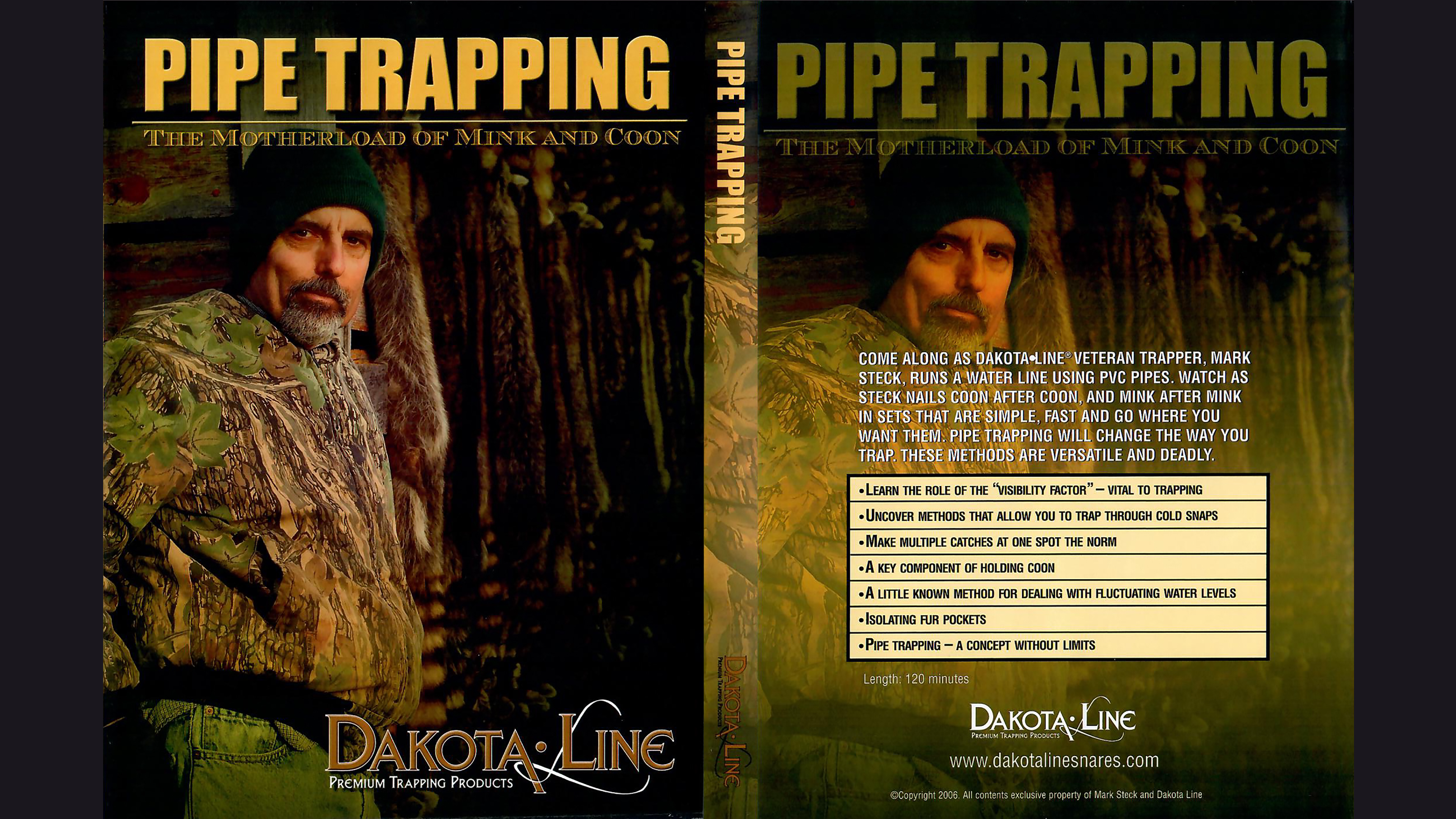 Trailer: Pipe Trapping The Motherload Of Mink & Coon with Mark Steck