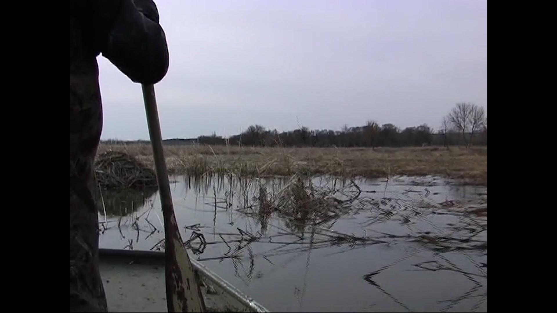 Rich Kaspar Trapping Muskrat houses