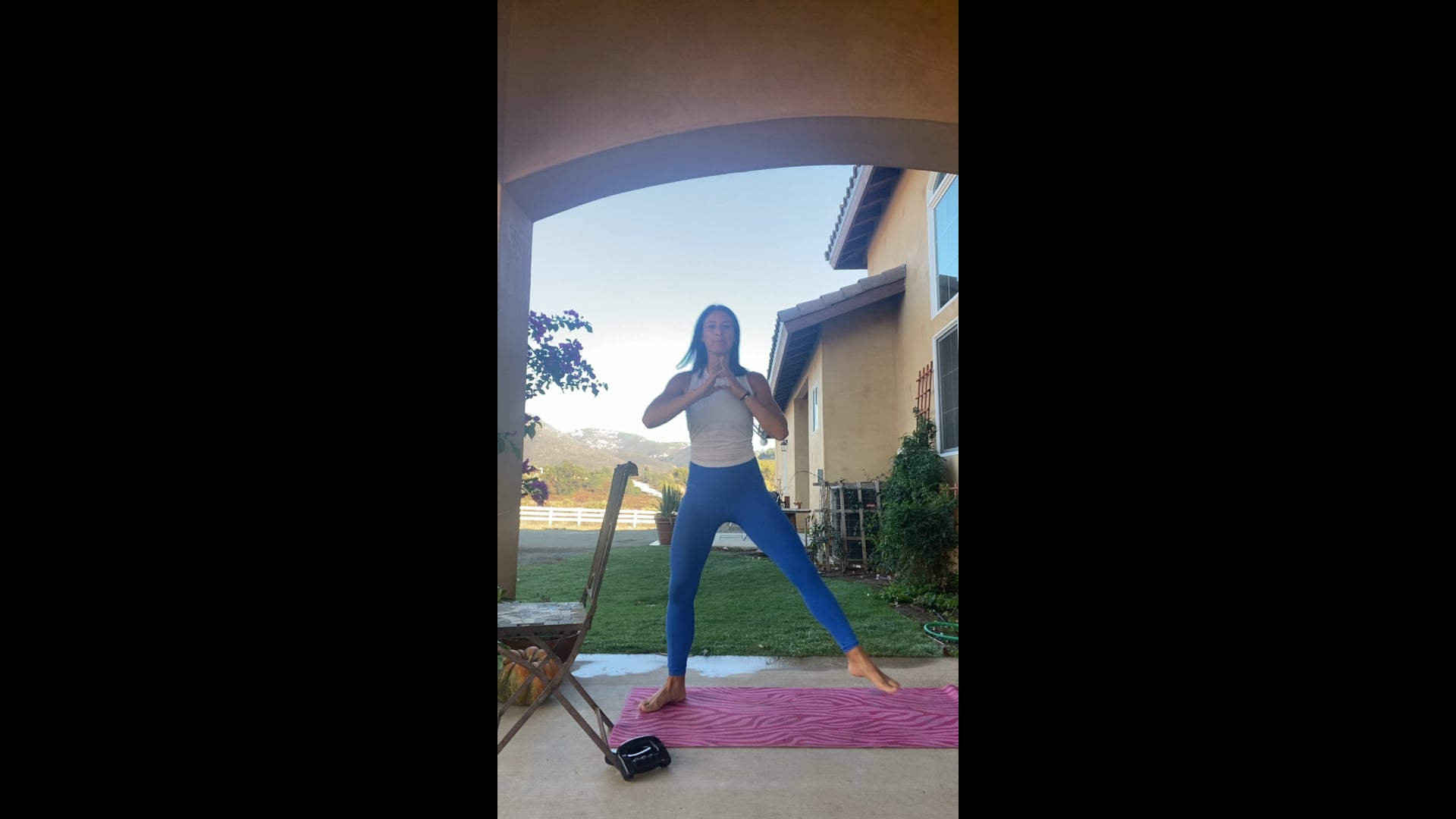 20-minute barre with Stephanie