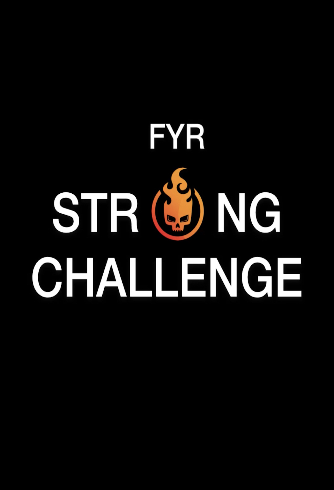 FYR STRONG CHALLENGE SPRING 2021