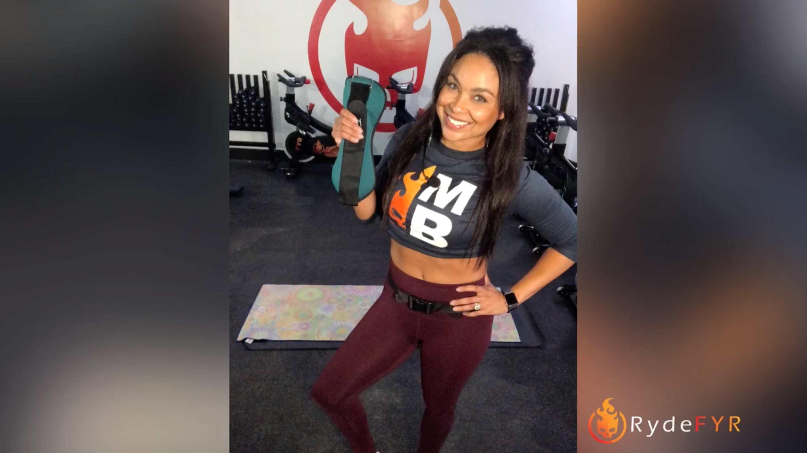 "Quick & Dirty" Ankle Weight Sweat Sesh with @Chevylaurent IG live Yoga + HIIT 