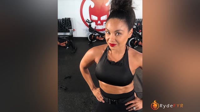 Sweat Sesh with @chevylaurent IG Live...