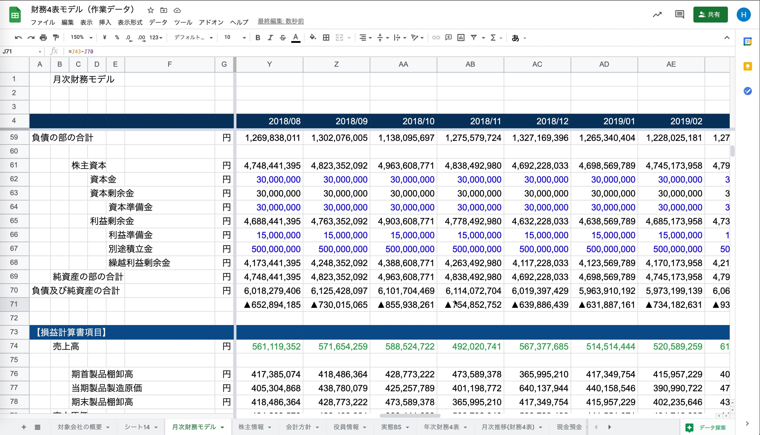G2_007_財務活動によるキャッシュフロー他