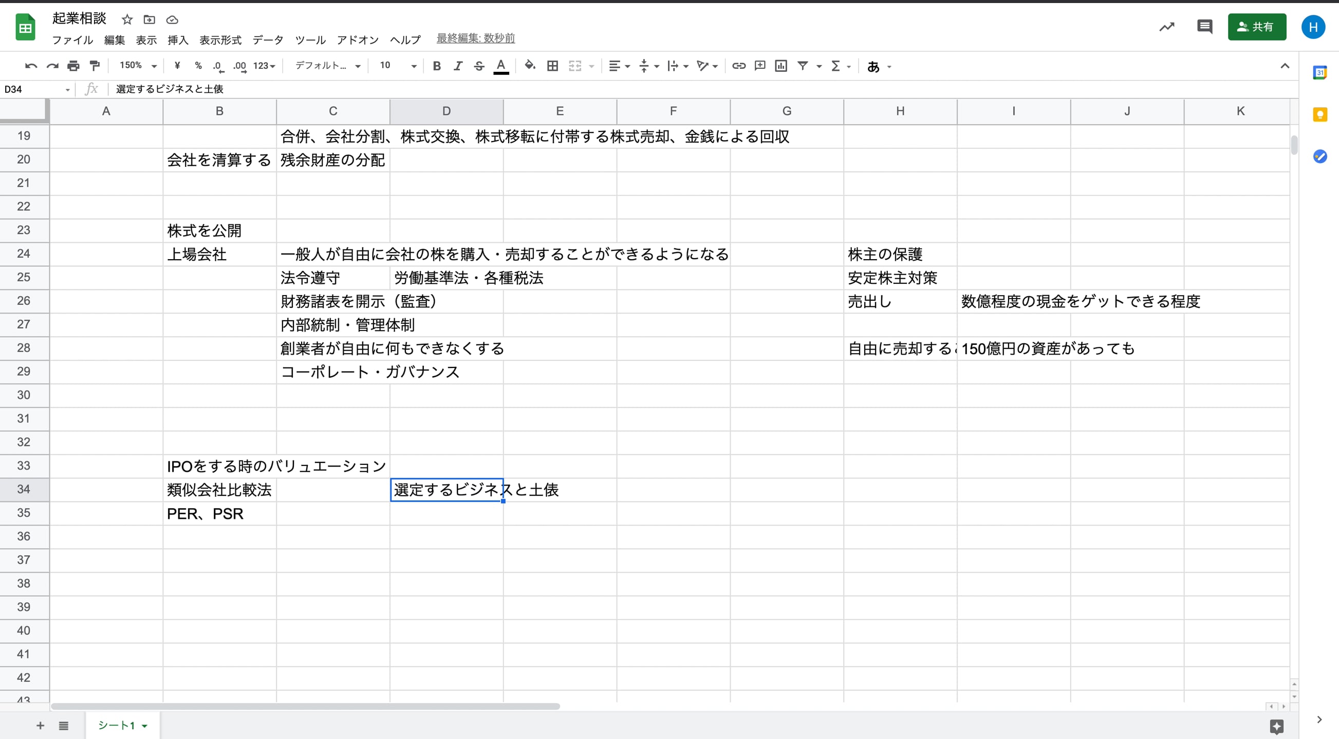 A6_004_IPO時のバリュエーションと土俵選定