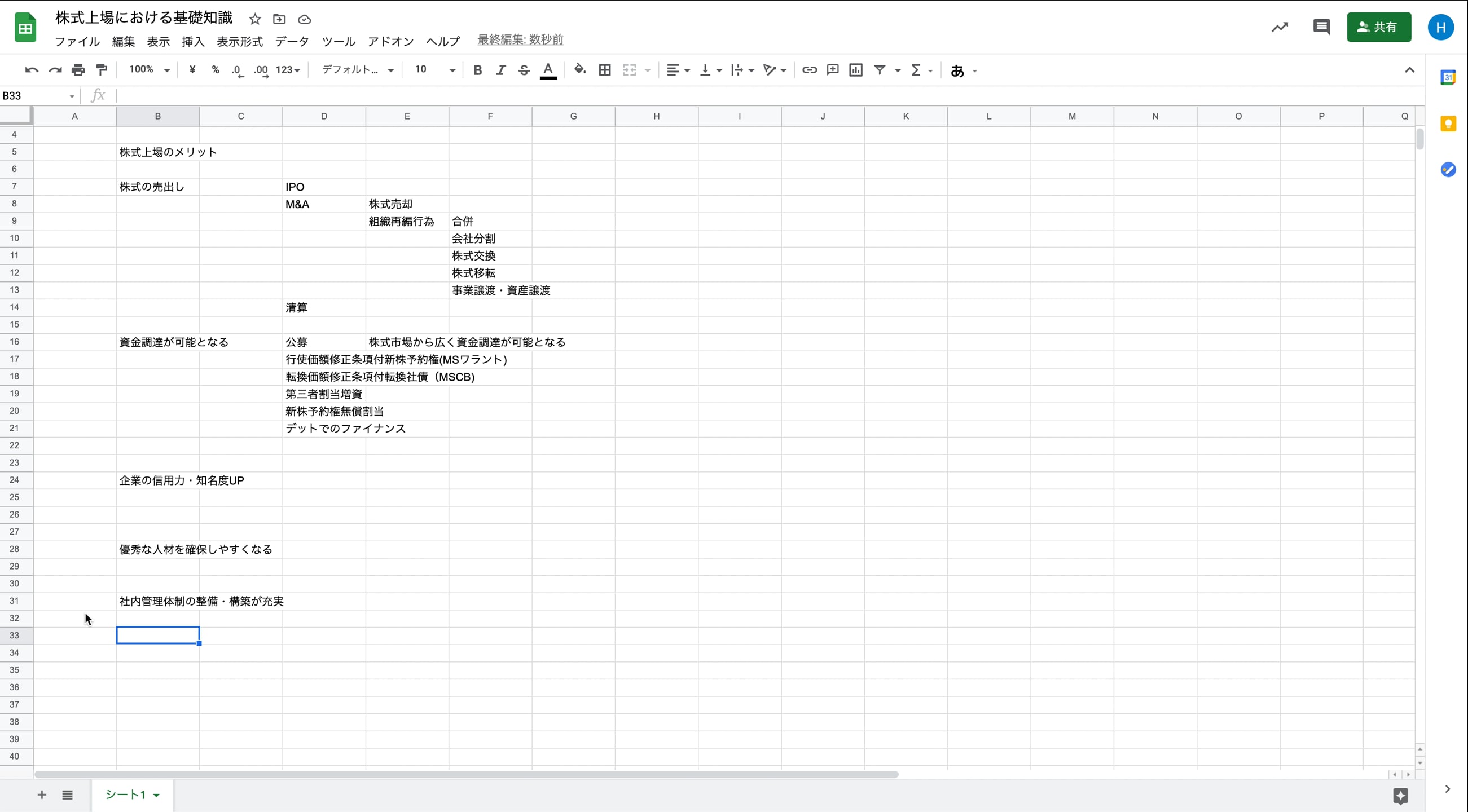 A7_001_株式上場における基礎知識 株式上場のメリット