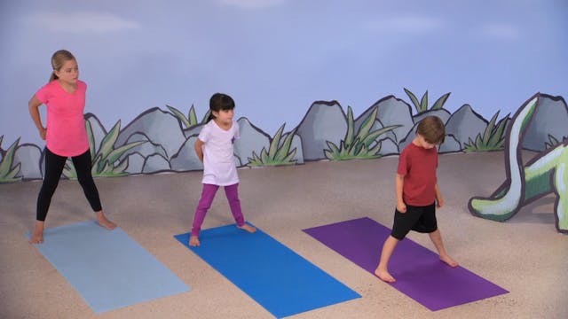 Yoga For Kids: Dino-Mite Yoga
