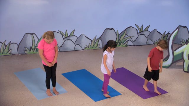 Yoga For Kids: Baby Brontosaurus