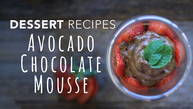 Food Matters Dessert Recipes: Avocado...