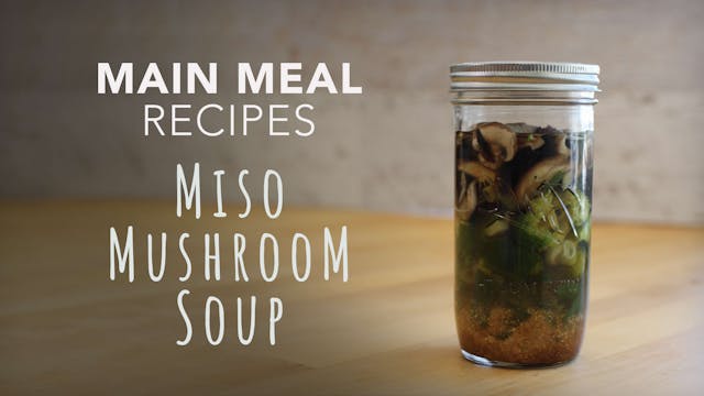 Food Matters Main Meal Recipes: Miso ...