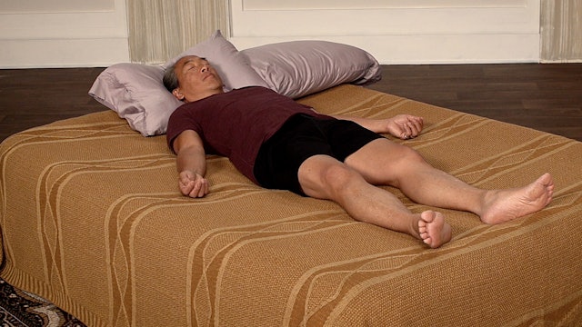Bed Yoga for Constipation