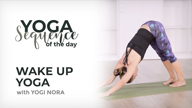 Yoga Sequence of the Day with Yogi Nora: Wake Up Yoga