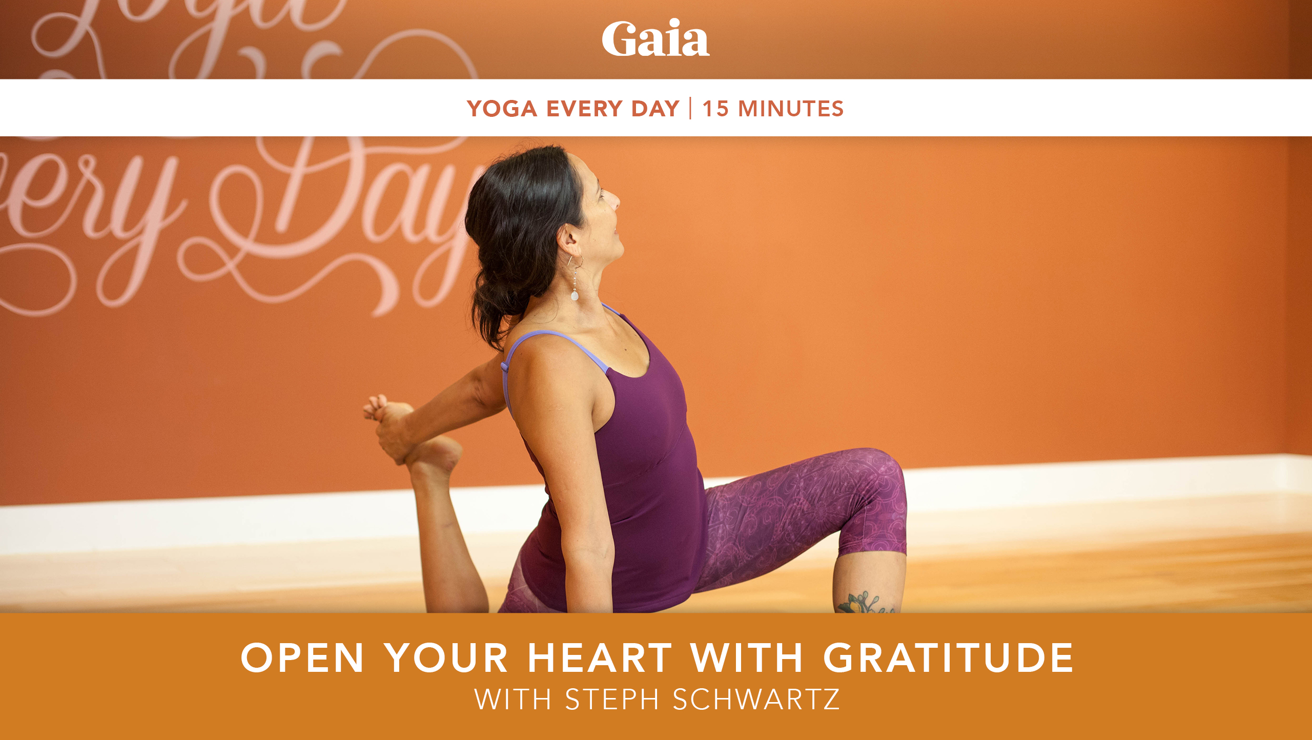 Yoga Every Day: Open Your Heart with Gratitude