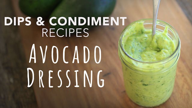 Food Matters Dips & Condiment Recipes...