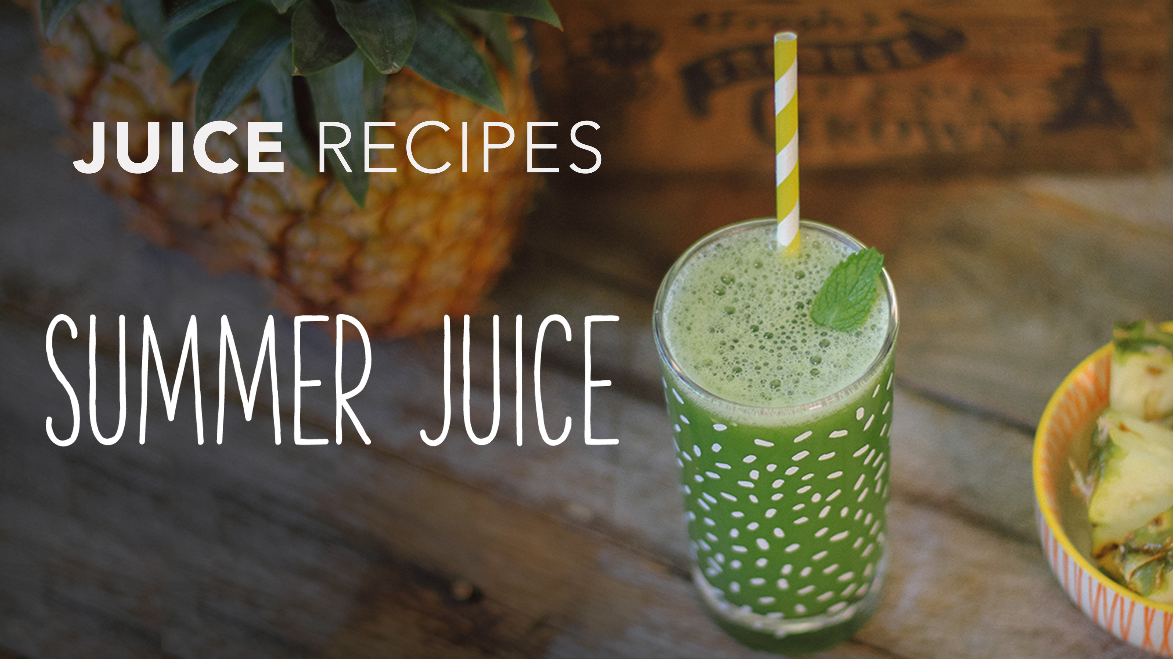 Food Matters Juice Recipes: Summer Juice