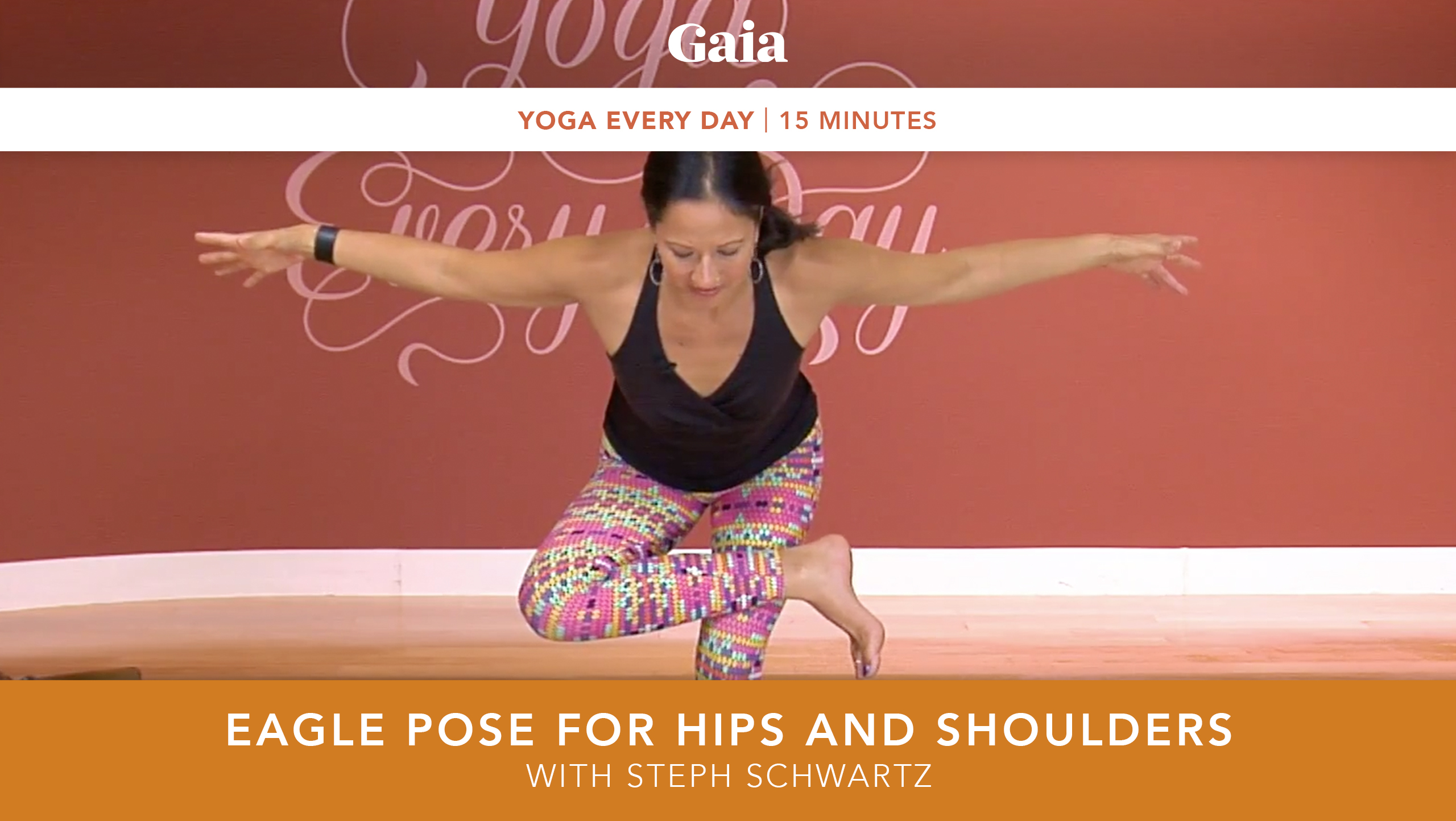 Yoga Every Day: Eagle Pose for Hips and Shoulders