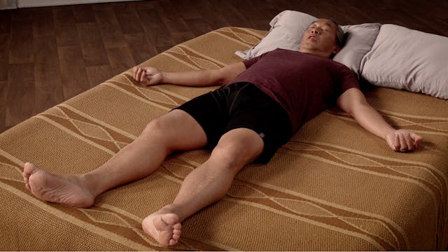 Bed Yoga Practice