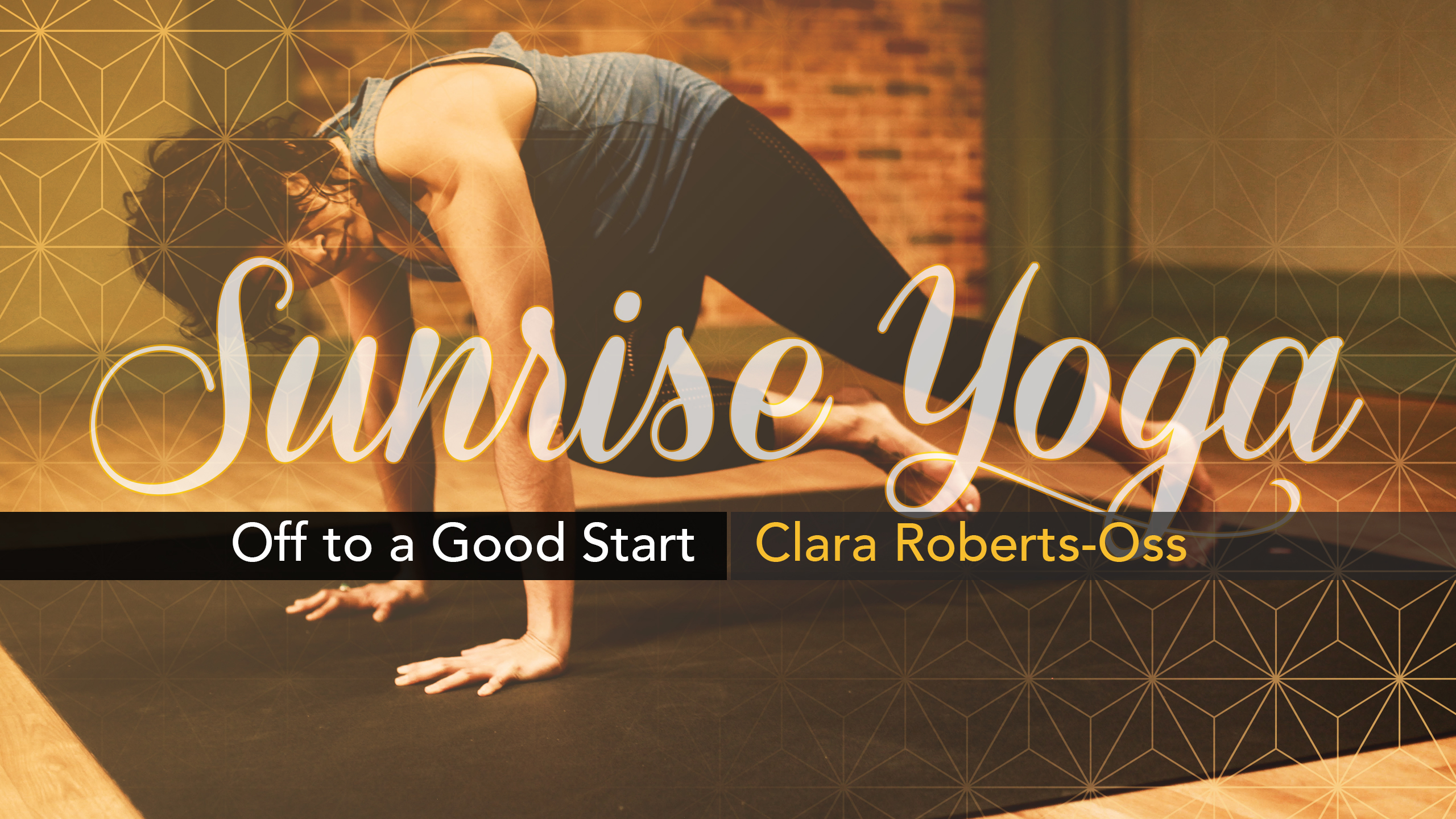 Sunrise Yoga: Off to a Good Start