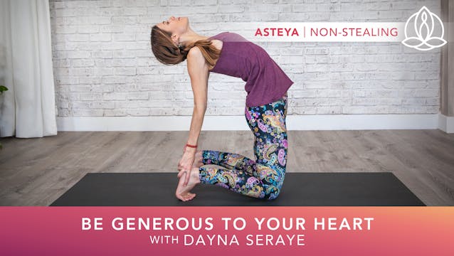 Yoga Every Day: Be Generous to Your H...