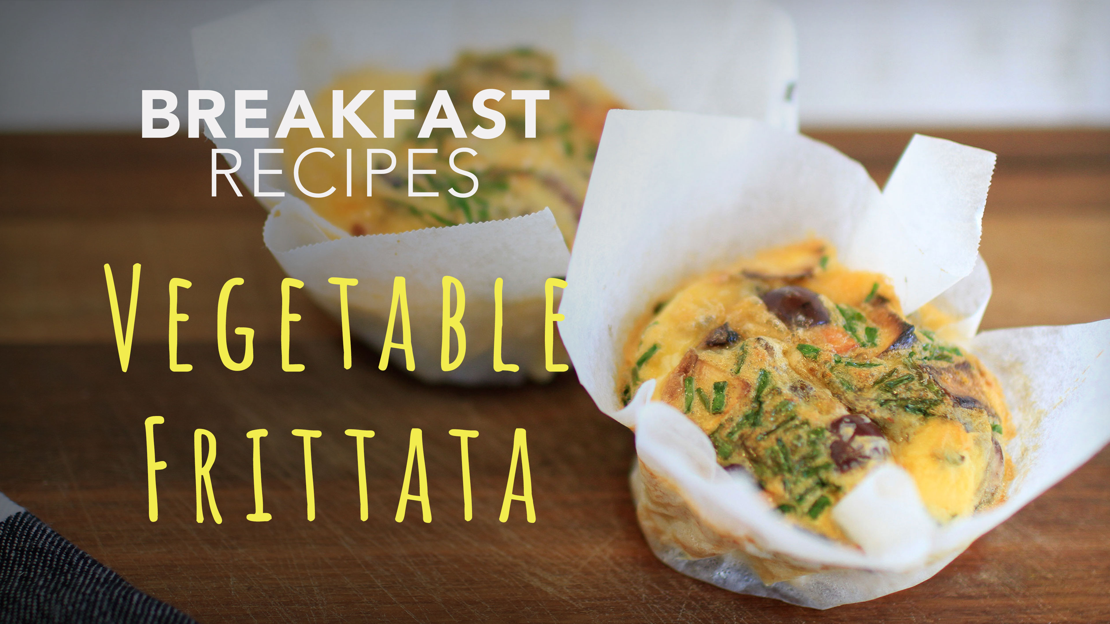 Food Matters Breakfast Recipes: Vegetable Frittata
