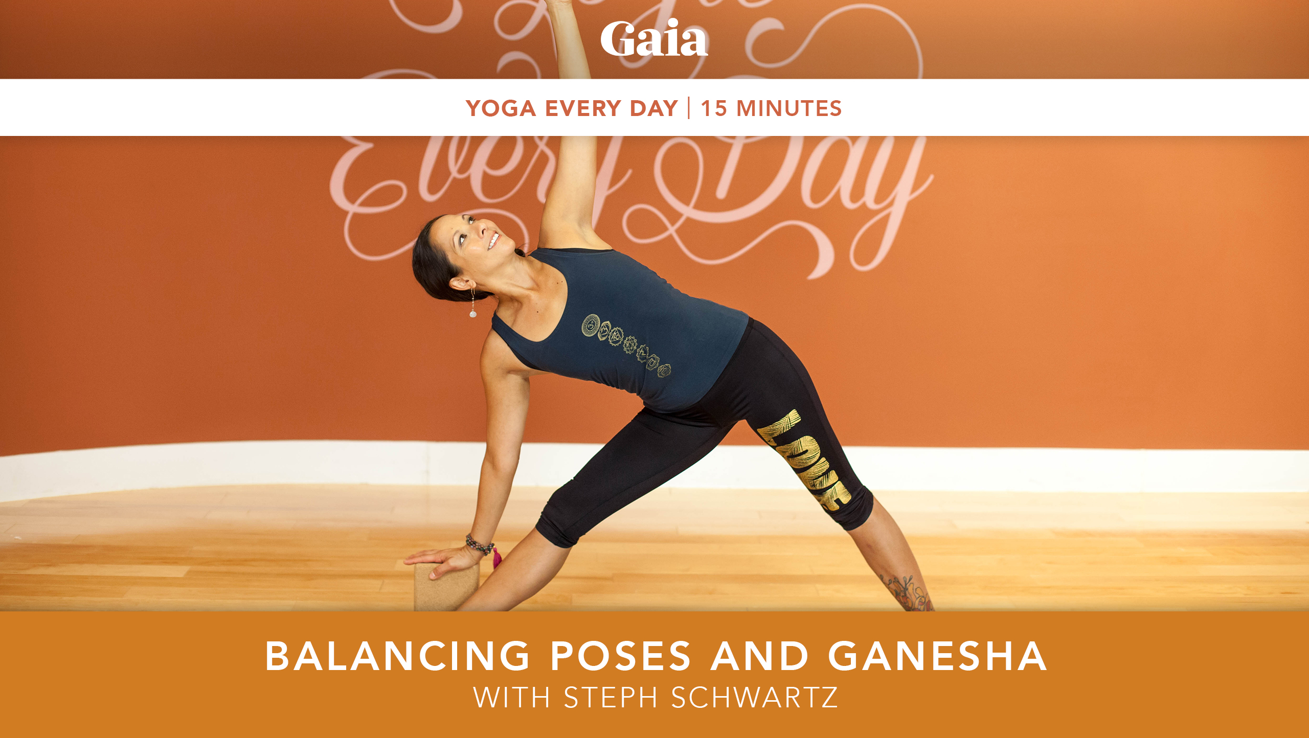 Yoga Every Day: Balancing Poses and Ganesha