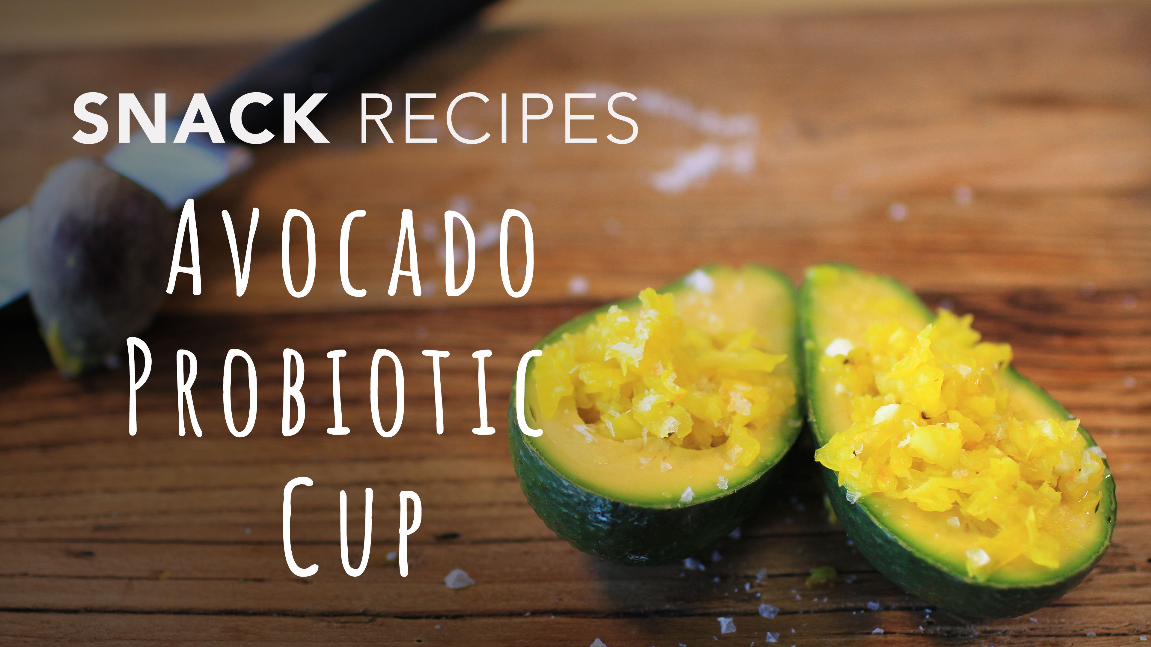 Food Matters Snack Recipes: Avocado Probiotic Cup