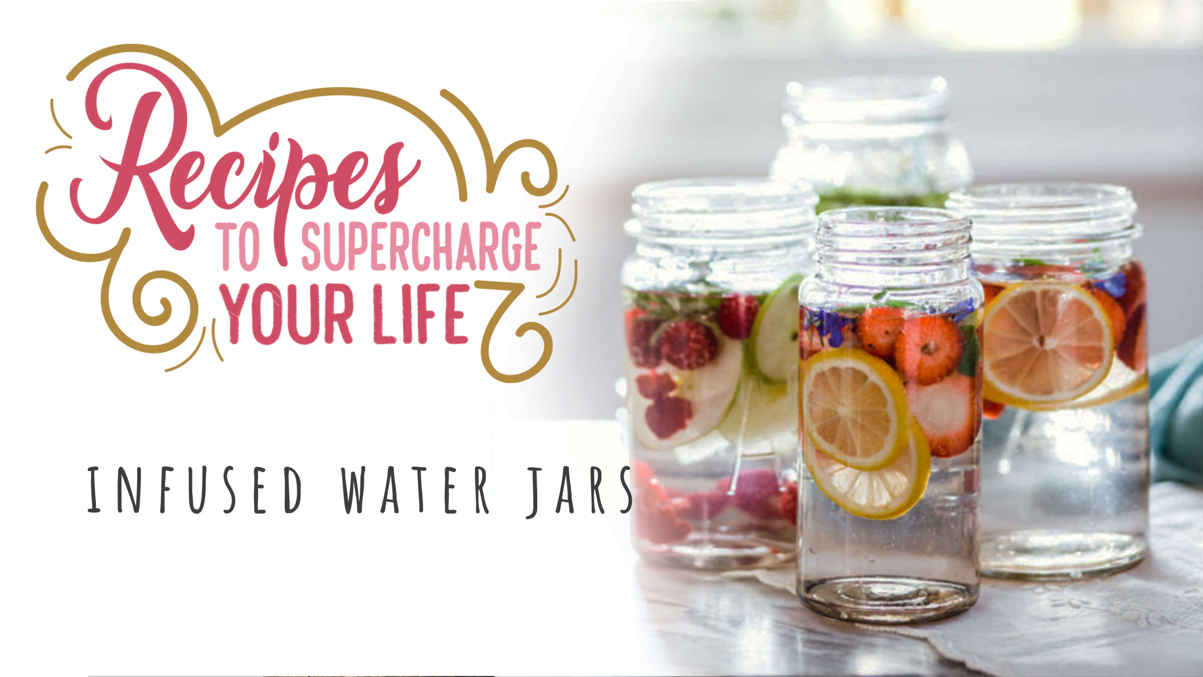 Infused Water Jars