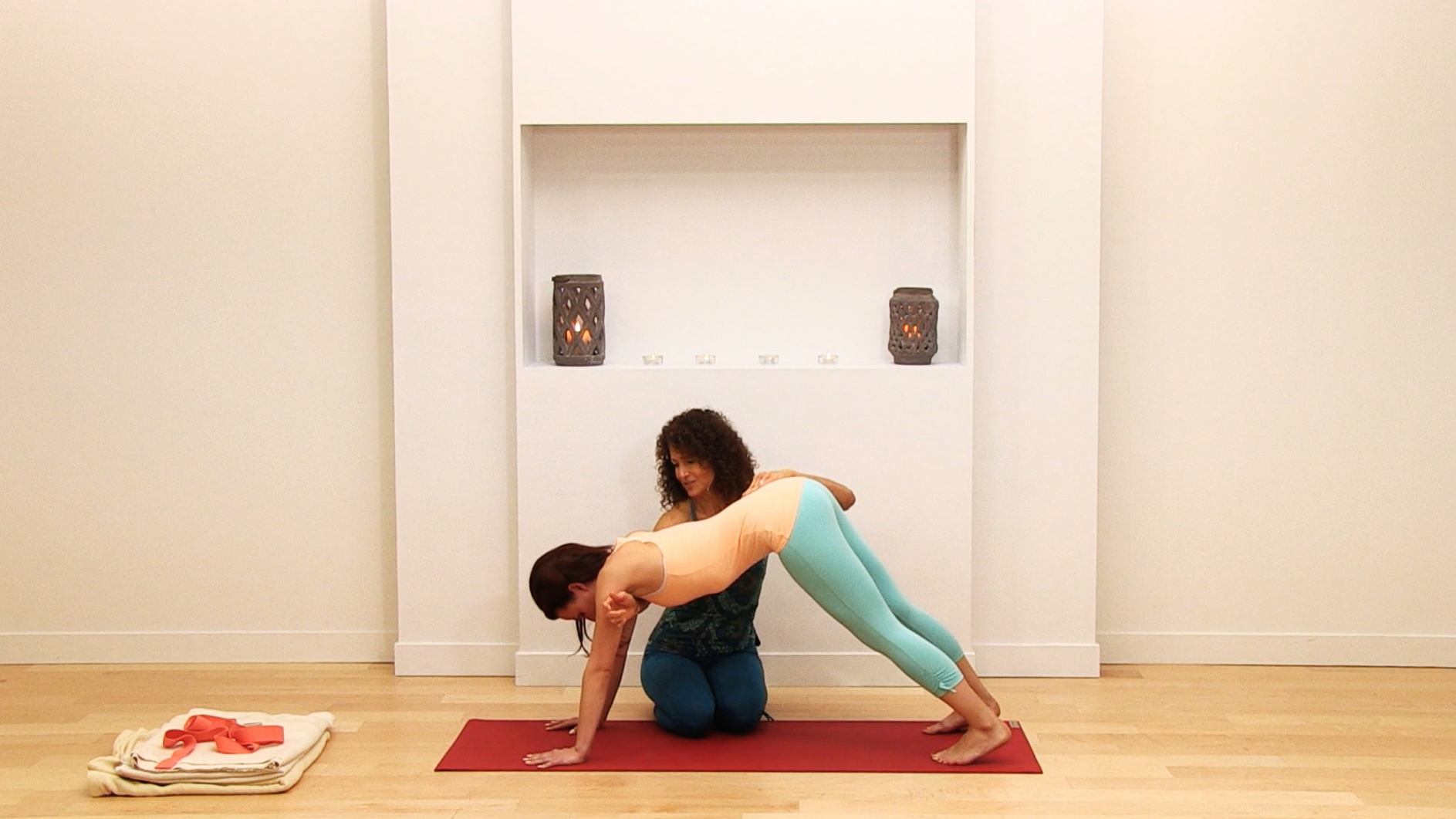 Stress Busting Shoulderstand