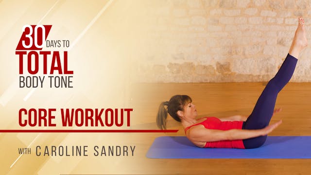 30 Days to Total Body Tone with Caroline Sandry: Back Workout