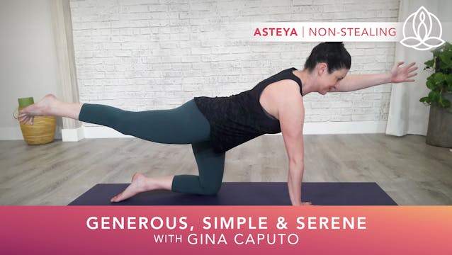 Yoga Every Day: Generous, Simple & Se...
