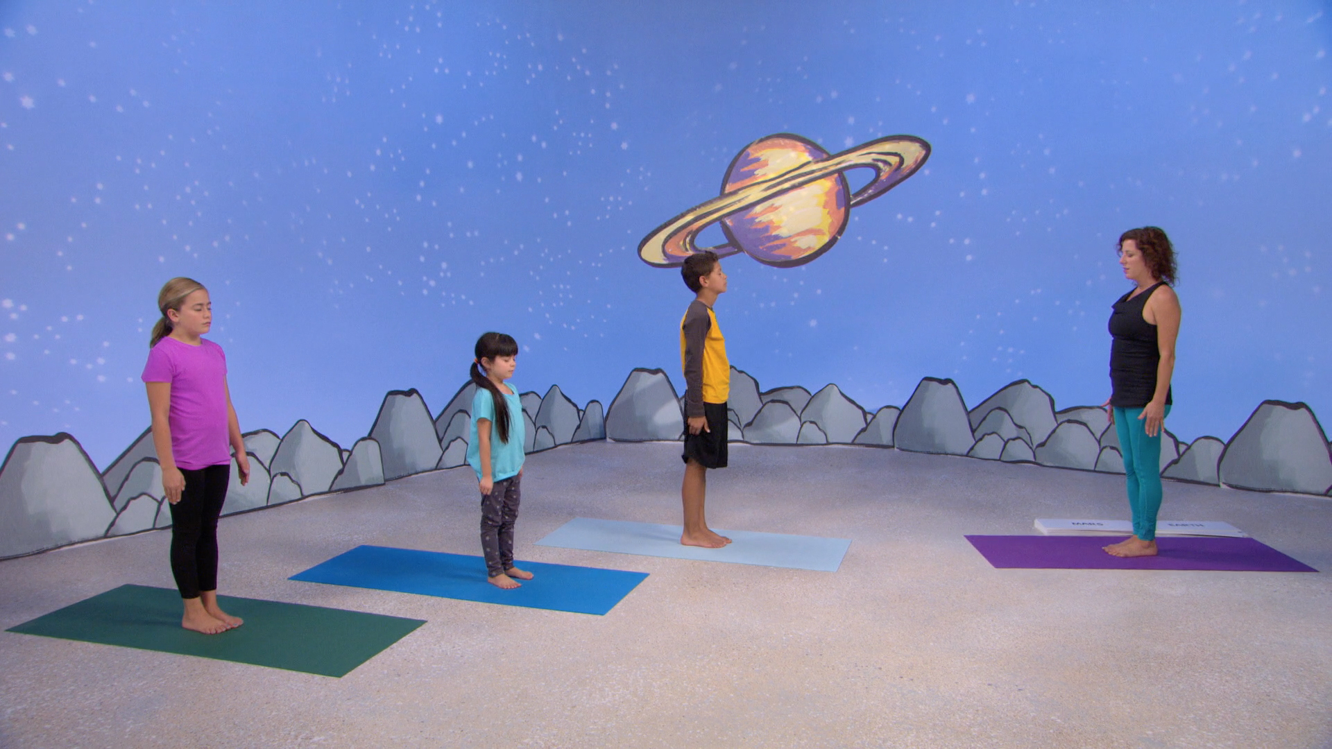 Yoga for Kids: Outer Space Blastoff