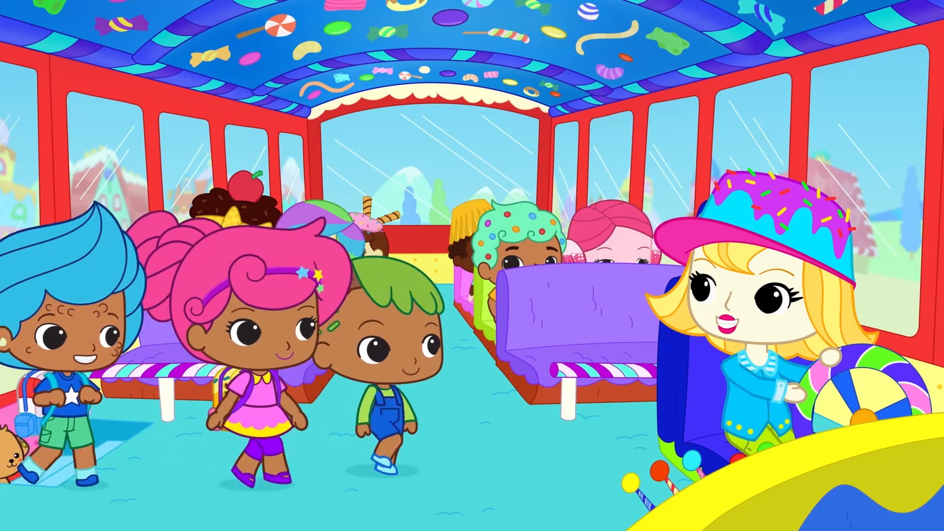 O Lago de Chocolate Azul