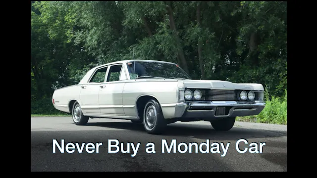 cars - Monday Car