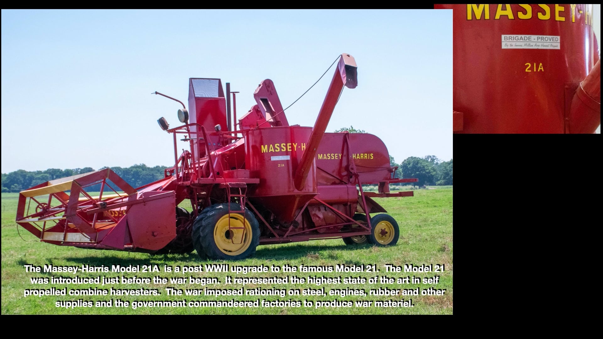Tractprs - Combines at the Golden Harvest Days 2024