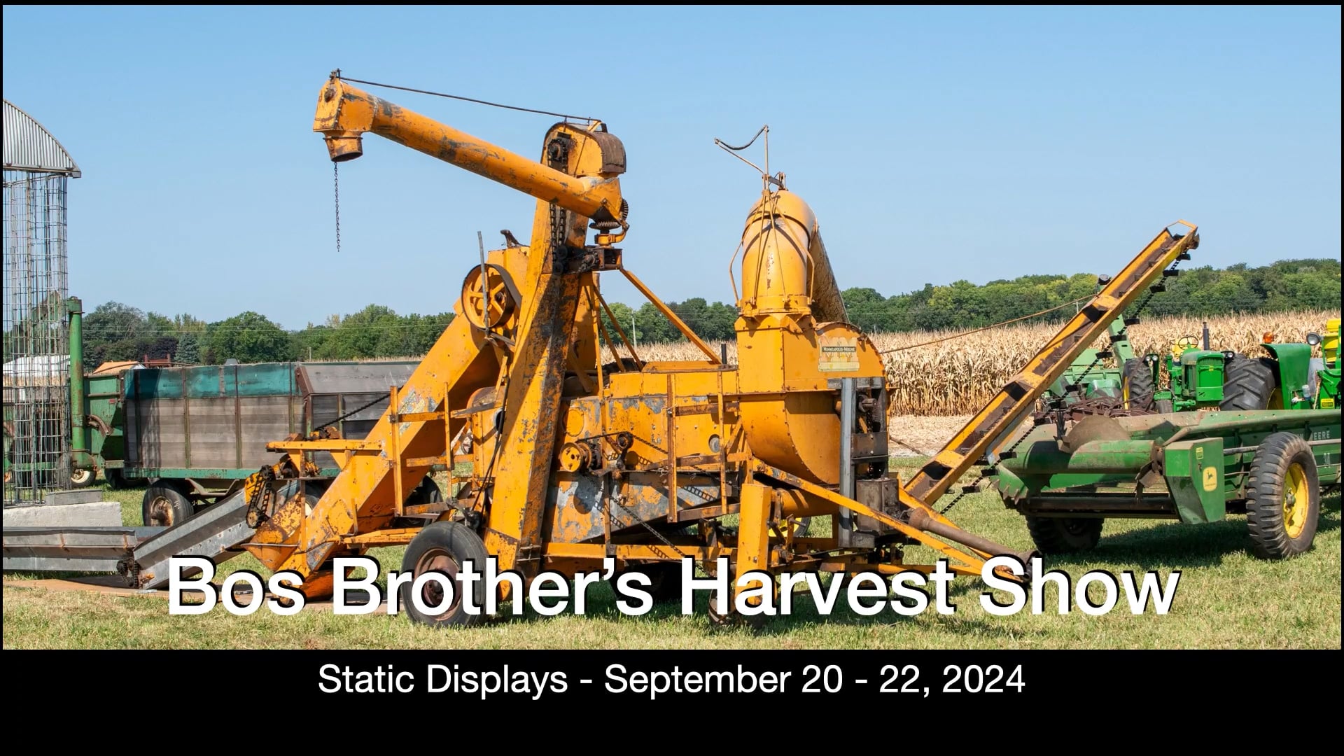 Tractor - Static Displays at the Bos Brothers Harvest Show 2024