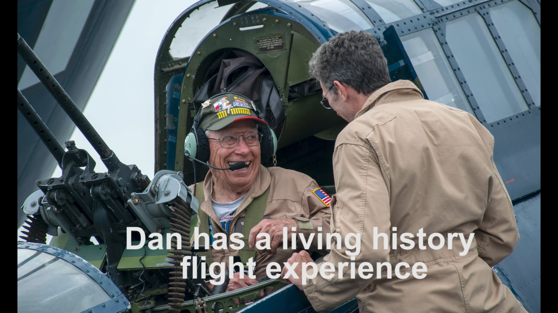 Planes - Dan Has a Living History Flight Experience
