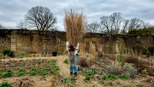 Charlie Harpur - Gardener at Knepp Walled Garden