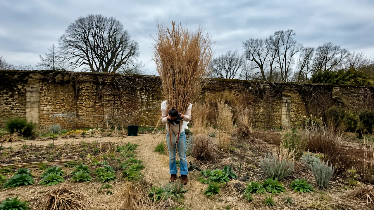 Charlie Harpur - Gardener at Knepp Walled Garden