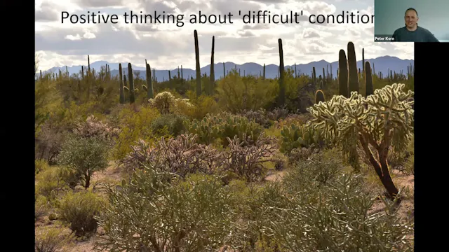Peter Korn - Positive thinking about 'difficult' conditions