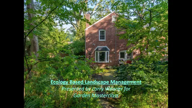 Larry Weaner on Ecology-based management