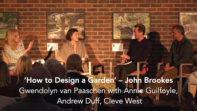 How to design a garden - the legacy of John Brookes