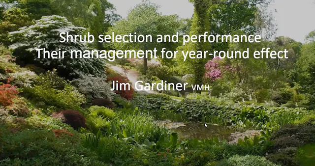 Jim Gardiner - Selecting and managing shrubs