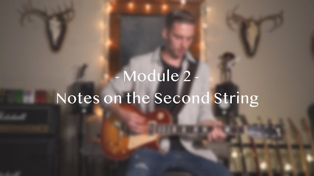 Module 2: Notes on the Second String