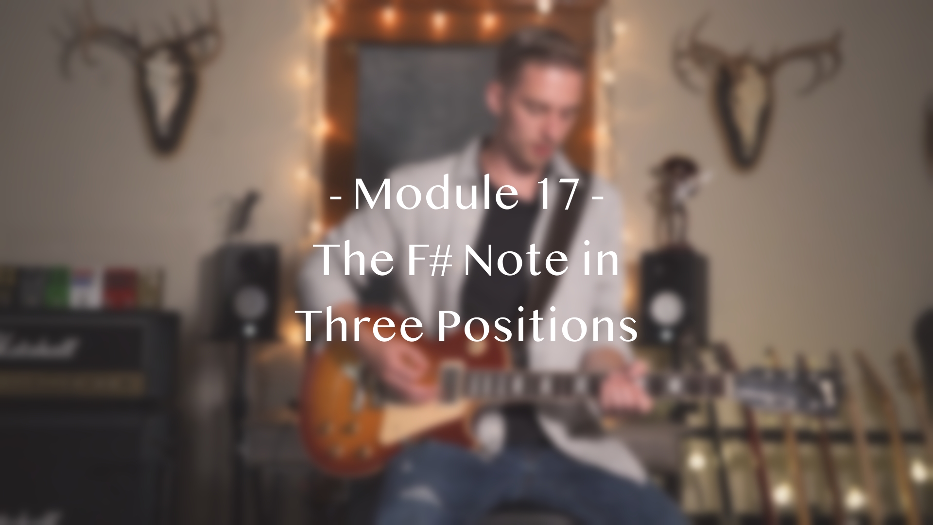 Module 17: The F# Note in Three Positions