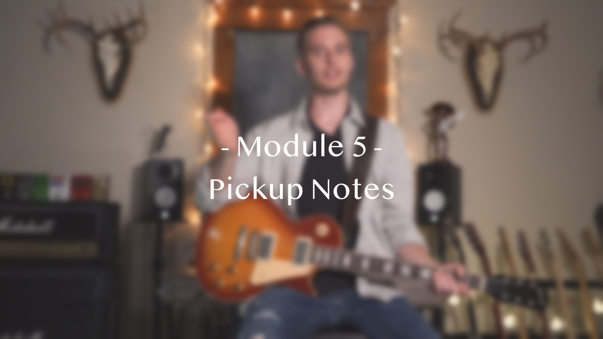 Module 5: Pickup Notes